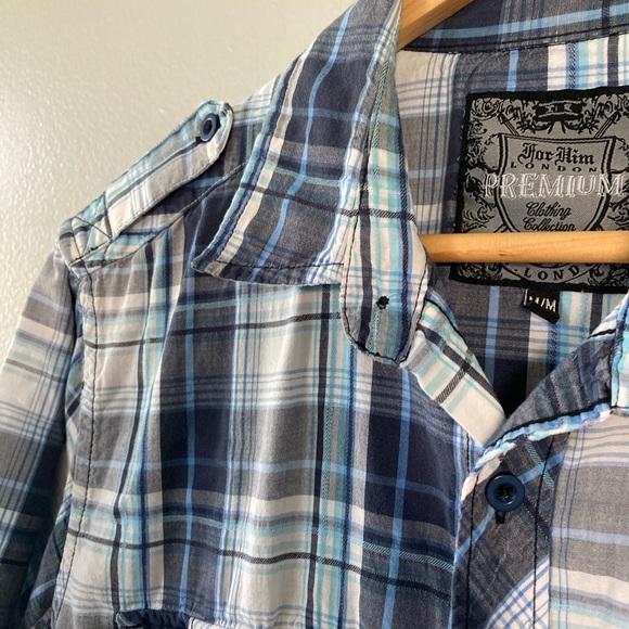 💕6 listings/$12💕 FOR HIM button down - Picture 2 of 4